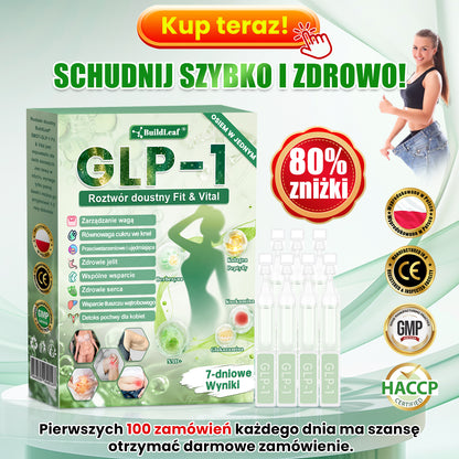 Oficjalny sklep Polska | ☘️BuildLeaf® GLP-1 8-w-1 Fit & Vital Rozwiązanie (Jednorazowe dziennie, widoczne zmiany w ciągu 7 dni) ✅ Otyłość, zdrowie sercowo-naczyniowe, cukrzyca, bezdech senny, zdrowie jelit, problemy ze stawami i inne.