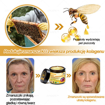 ΑPΚΑPK™ Jad Pszczoły Kompleksowy Krem🥇🥇pomaga w leczeniu problemów skórnych, takich jak: zmarszczki, blizny, plamy pigmentacyjne, rozstępy, trądzik, łuszczyca, egzema, zmiany skórne, podrażnienia, stany zapalne i inne problemy skórne🔥