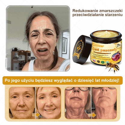 ΑPΚΑPK™ Jad Pszczoły Kompleksowy Krem🥇🥇pomaga w leczeniu problemów skórnych, takich jak: zmarszczki, blizny, plamy pigmentacyjne, rozstępy, trądzik, łuszczyca, egzema, zmiany skórne, podrażnienia, stany zapalne i inne problemy skórne🔥